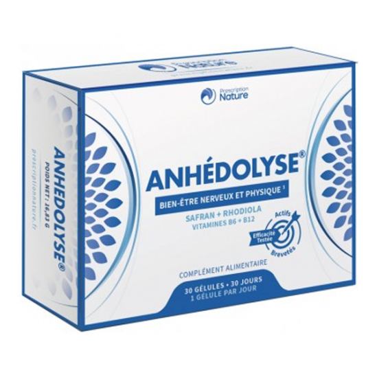 Prescription Nature Anhedolyse 30 gélules Prescription Nature Anhedolyse 30 gélules