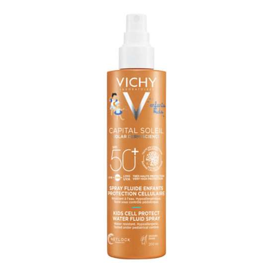 Vichy capital soleil spray enfants spf 50+ 200ml Vichy capital soleil spray enfants spf 50+ 200ml