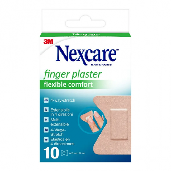 Nexcare Finger Plaster flexible comfort 10 pansements Nexcare Finger Plaster flexible comfort 10 pansements