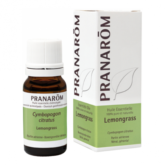 Pranarôm huile essentielle lemongrass 10ml Pranarôm huile essentielle lemongrass 10ml