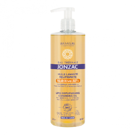 Eau Thermale Jonzac Nutritive AP+ huile lavante relipidante 500ml Eau Thermale Jonzac Nutritive AP+ huile lavante relipidante 500ml