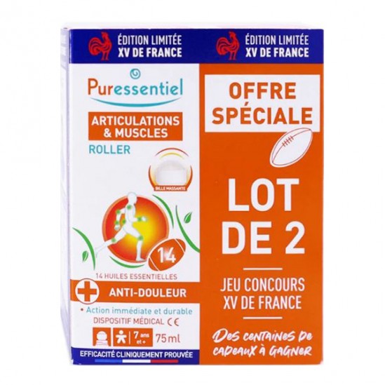 Puressentiel Roller Articulations & Muscles XV de France 75ml Puressentiel Roller Articulations & Muscles XV de France 75ml
