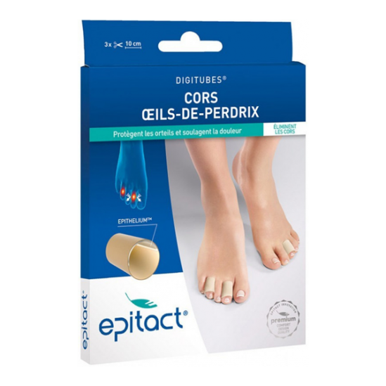 Epitact digitubes cors oeils-de-perdrix taille M Epitact digitubes cors oeils-de-perdrix taille M