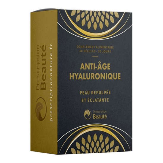 Prescription Nature Anti-Âge Hyaluronique 60 gélules Prescription Nature Anti-Âge Hyaluronique 60 gélules