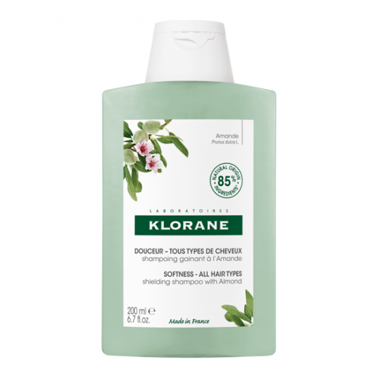 Klorane shampoing gainant à l'Amande 400ml Klorane shampoing gainant à l'Amande 400ml