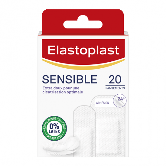 Elastoplast Sensitive Medium 20 pansements Elastoplast Sensitive Medium 20 pansements