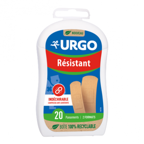 Urgo Résistant 20 pansements indéchirables Urgo Résistant 20 pansements indéchirables