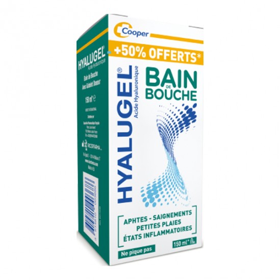 Cooper Hyalugel bain de bouche 150ml Cooper Hyalugel bain de bouche 150ml