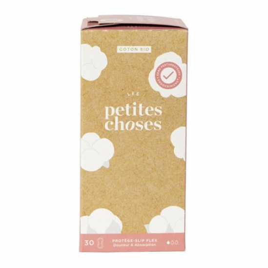 Les Petites Choses Protège Slip Flex coton bio boite de 30 Les Petites Choses Protège Slip Flex coton bio boite de 30