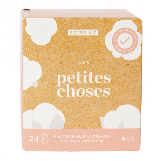 Les Petites Choses Protège Slip Ultra Fin coton bio boite de 24 Les Petites Choses Protège Slip Ultra Fin coton bio boite de 24