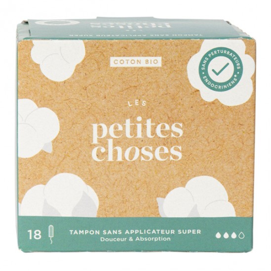 Les Petites Choses Tampons bio flux super boite de 18 Les Petites Choses Tampons bio flux super boite de 18