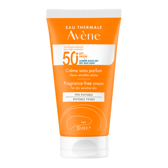 Avène crème sans parfum spf50+ 50ml Avène crème sans parfum spf50+ 50ml