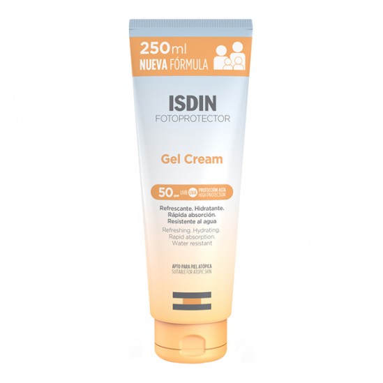 Isdin Fotoprotector gel crème SPF50 - 250ml Isdin Fotoprotector gel crème SPF50 - 250ml