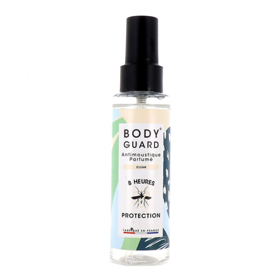 Bodyguard Anti-moustique Clean Parfumé 100ml Bodyguard Anti-moustique Clean Parfumé 100ml