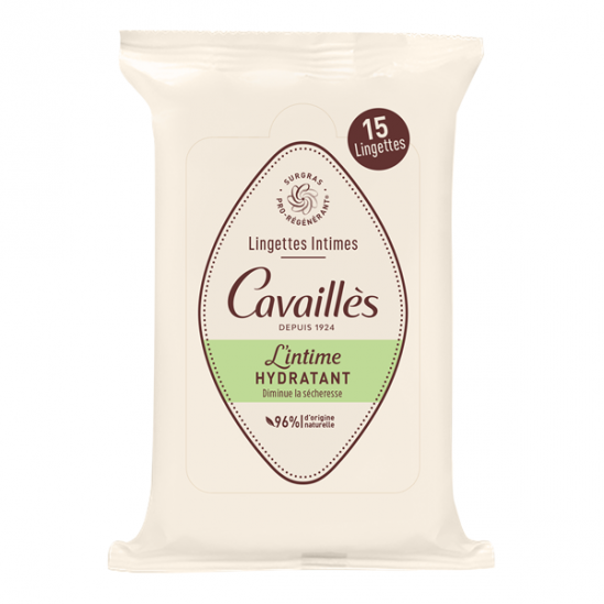 Rogé Cavaillès 15 lingettes intimes Hydratant Rogé Cavaillès 15 lingettes intimes Hydratant