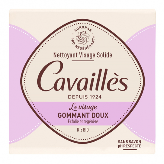 Rogé Cavaillès Gommant Doux nettoyant visage solide 70gr Rogé Cavaillès Gommant Doux nettoyant visage solide 70gr
