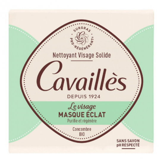 Rogé Cavaillès Masque Eclat nettoyant visage solide 70gr
