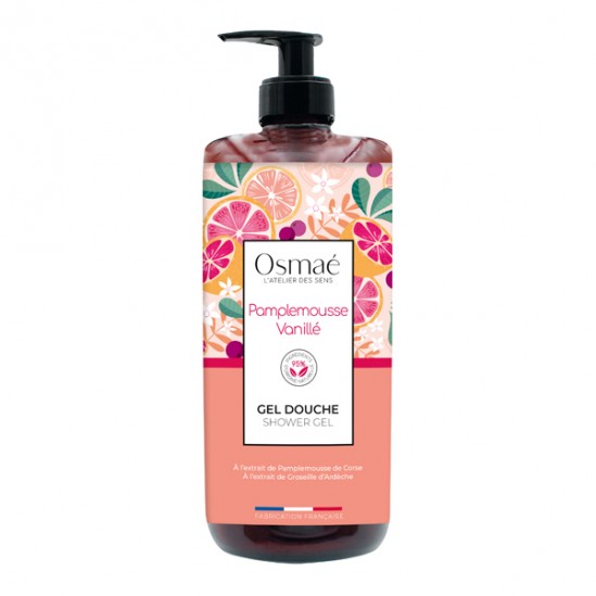 Osmaé Pamplemousse Vanillé gel douche 1L Osmaé Pamplemousse Vanillé gel douche 1L