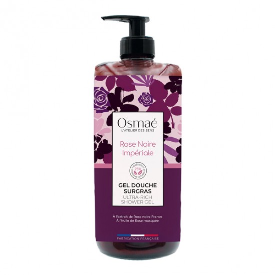 Osmaé Surgras Rose Noire Impériale gel douche 1L Osmaé Surgras Rose Noire Impériale gel douche 1L
