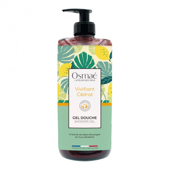 Osmaé Vivifiant Cédrat gel douche 1L Osmaé Vivifiant Cédrat gel douche 1L
