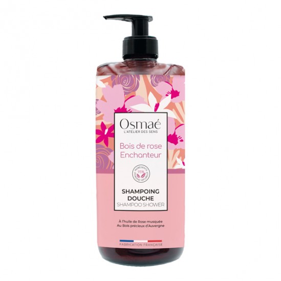 Osmaé Bois de Rose Enchanteur shampoing douche 1L Osmaé Bois de Rose Enchanteur shampoing douche 1L