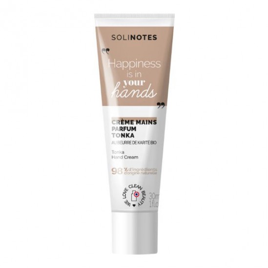 Solinotes Tonka crème mains 30ml Solinotes Tonka crème mains 30ml