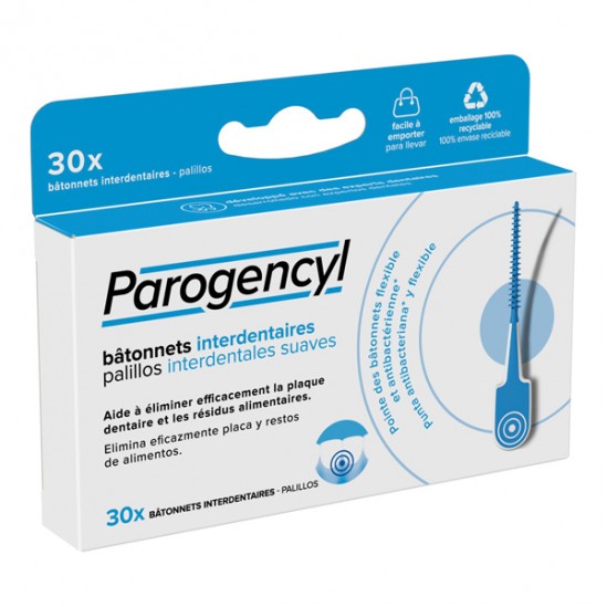 Parogencyl bâtonnets interdentaires 30 unités Parogencyl bâtonnets interdentaires 30 unités