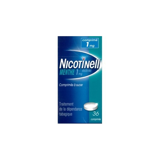 Nicotinell menthe 1mg 36 comprimés à sucer