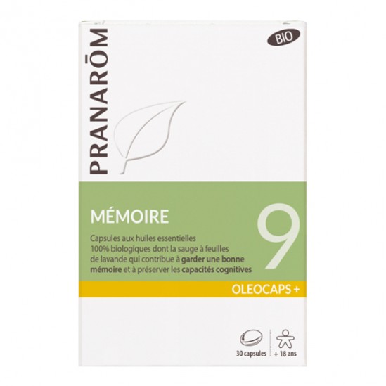 Pranarôm Oleocaps+ 9 mémoires 30 capsules