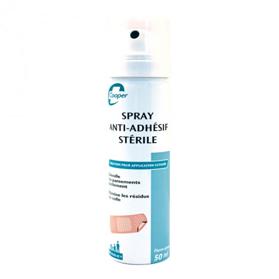 Cooper Spray anti-adhésif stérile 50ml Cooper Spray anti-adhésif stérile 50ml