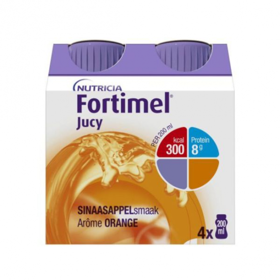 Nutricia Fortimel Jucy fraise 4 x 200ml Nutricia Fortimel Jucy fraise 4 x 200ml