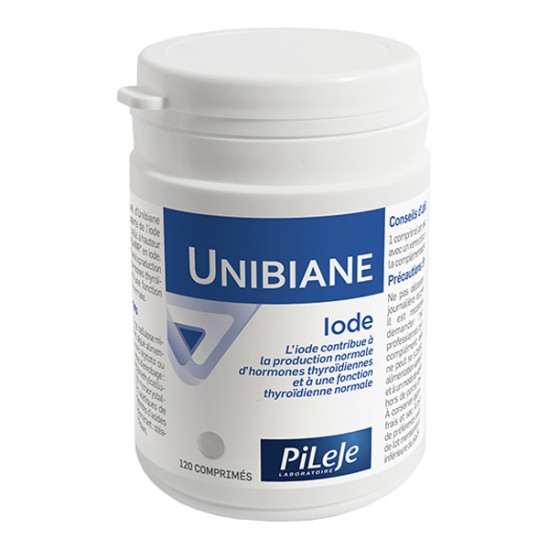 Pileje Unibiane Iode 120 comprimés Pileje Unibiane Iode 120 comprimés