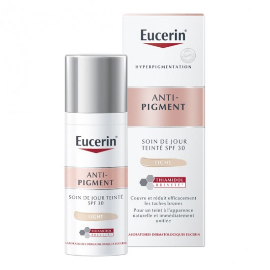 Eucerin anti-pigment soin de jour teinté light spf30 50ml Eucerin anti-pigment soin de jour teinté light spf30 50ml