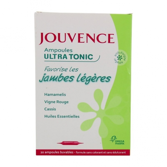 Jouvence ultra tonic Jambes légères 20 ampoules