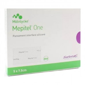 Molnlycke Mepiform pansements 4x30cm boîte de 5