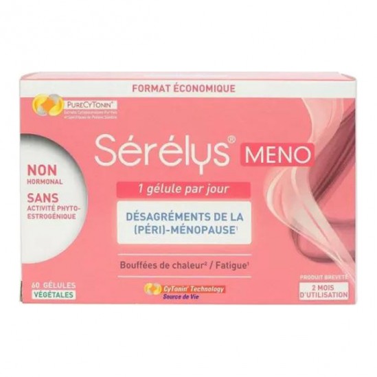 Sérélys Meno 60 gélules végétales Sérélys Meno 60 gélules végétales