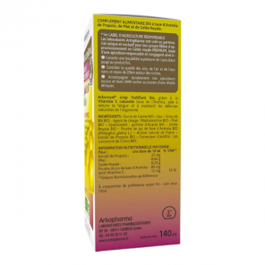 Arkopharma arkoroyal sirop fortifiant junior bio 140ml