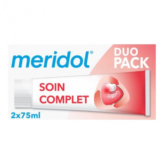 Meridol Soin Complet dentifrice lot de 2 x 75ml Meridol Soin Complet dentifrice lot de 2 x 75ml
