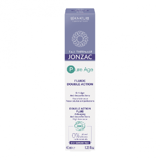 Jonzac Pure Age fluide double action bio 40ml Jonzac Pure Age fluide double action bio 40ml