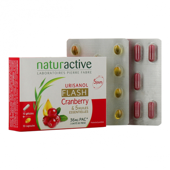 Naturactive Urisanol Cranberry 30 gélules Naturactive Urisanol Cranberry 30 gélules
