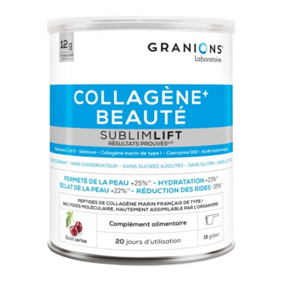 Granions Collagène+ Beauté Sublimlift poudre 300gr Granions Collagène+ Beauté Sublimlift poudre 300gr