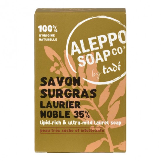 Tadé savon d'Alep surgras Laurier Noble 150gr Tadé savon d'Alep surgras Laurier Noble 150gr