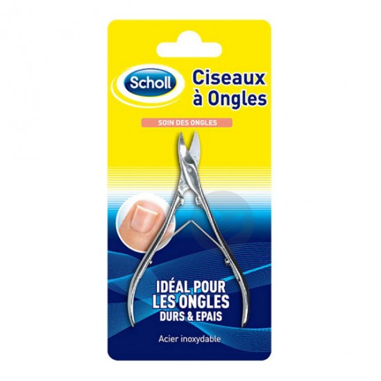 Scholl ciseaux à ongles durs & épais Scholl ciseaux à ongles durs & épais