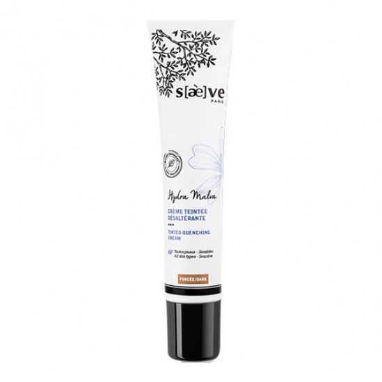 Saève Hydra Malva crème teintée désaltérante foncée 40ml Saève Hydra Malva crème teintée désaltérante foncée 40ml