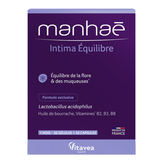Manhaé Intima Equilibre 30 gélules Manhaé Intima Equilibre 30 gélules