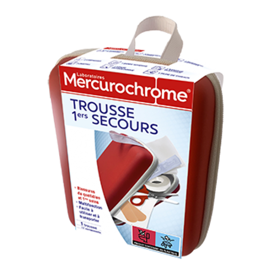 Mercurochrome Trousse de Premiers Secours Mercurochrome Trousse de Premiers Secours
