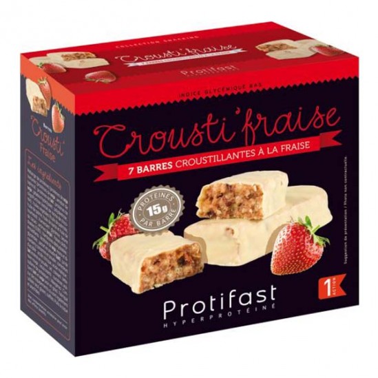 Protifast Crousti'Caramel 7 barres 308gr