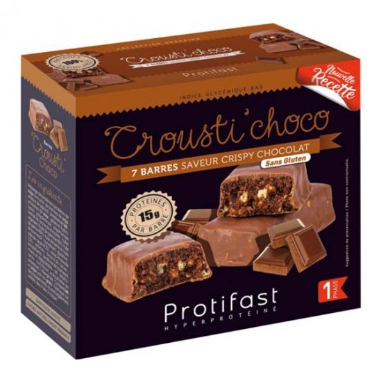 Protifast Crousti'Caramel 7 barres 308gr