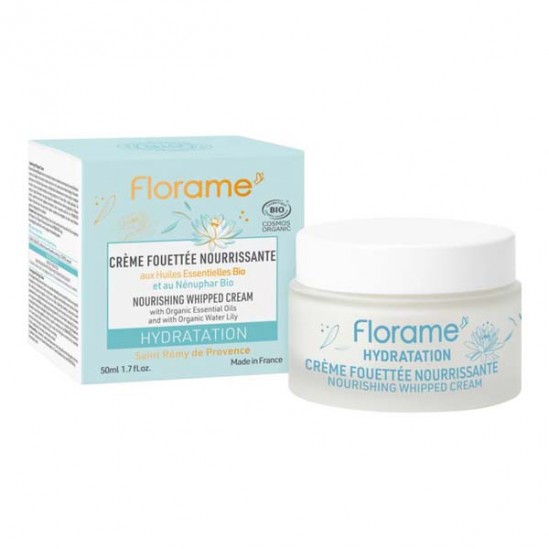 Florame Hydratation crème fouettée nourrissante bio 50ml Florame Hydratation crème fouettée nourrissante bio 50ml