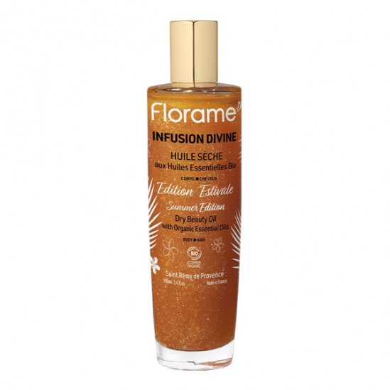Florame Infusion Divine huile sèche édition estivale bio 100ml Florame Infusion Divine huile sèche édition estivale bio 100ml